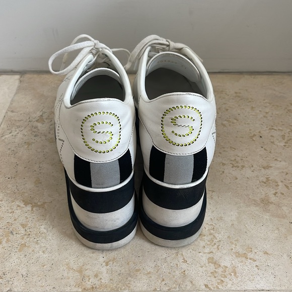 Stella Mccartney Elyse Platform Sneaker In White - Picture 3 of 3